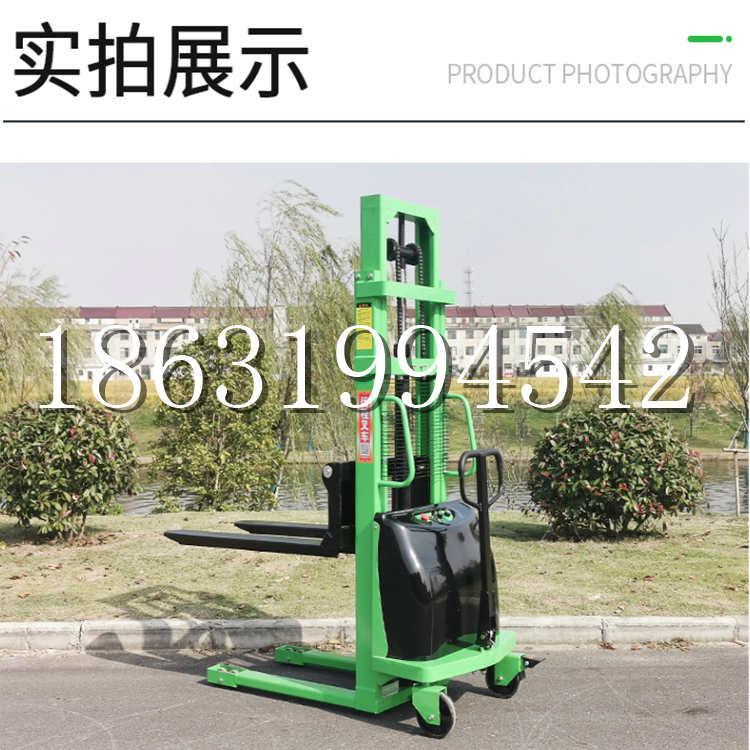 文水县电动叉车堆高车液压铲车电瓶1吨2吨站驾步行式小型全自动叉车
